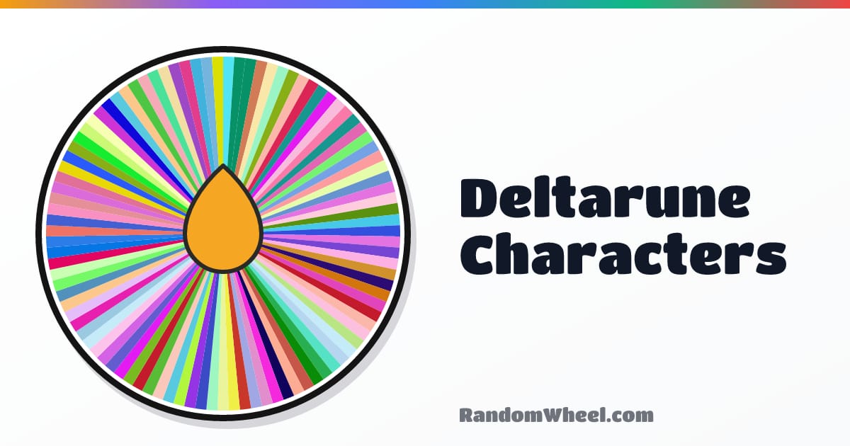 Dealtra Rune Deltarune Characters - RandomWheel