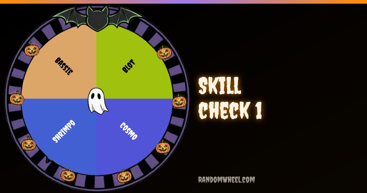 Random Skils Skill check 1 - RandomWheel